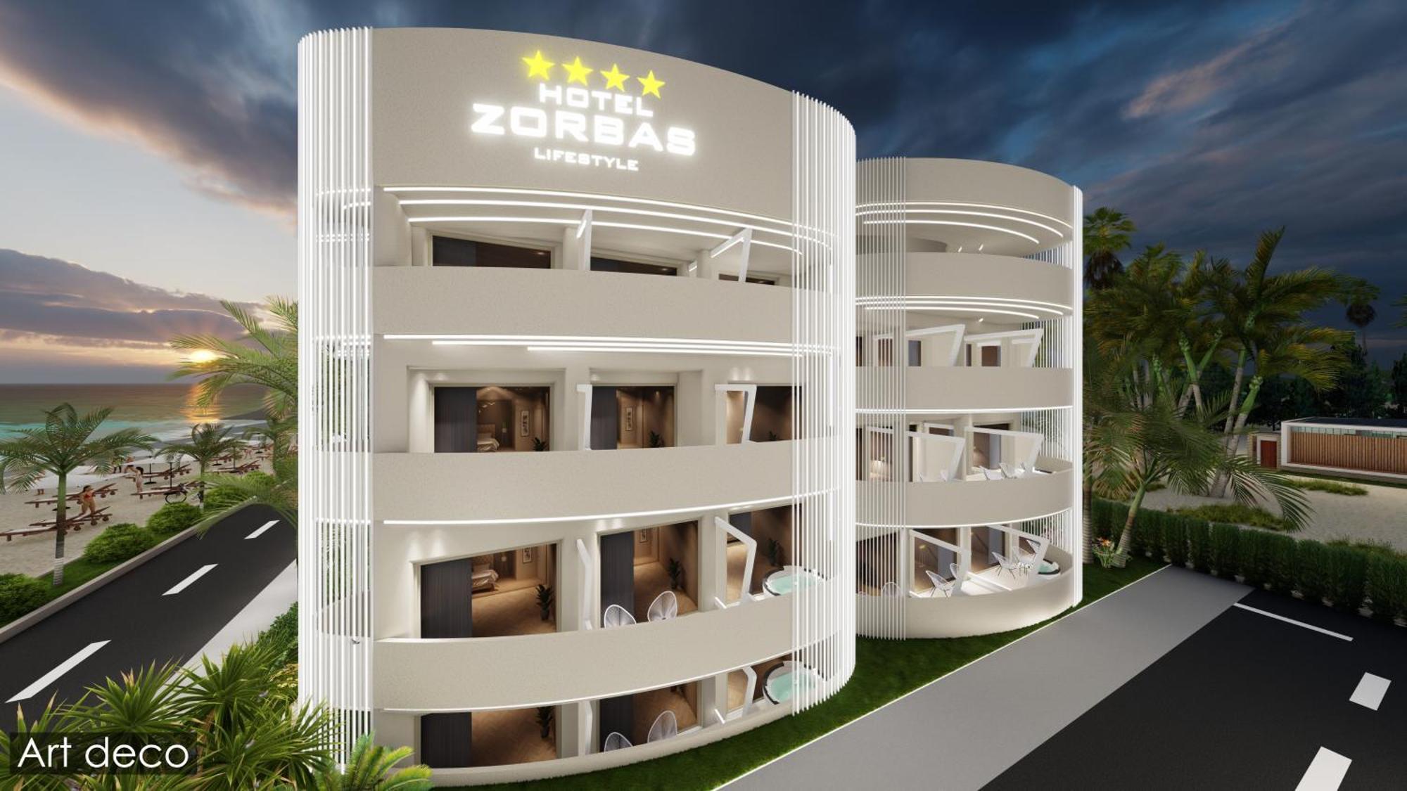Zorbas Lifestyle Hotel Георгиуполис Экстерьер фото