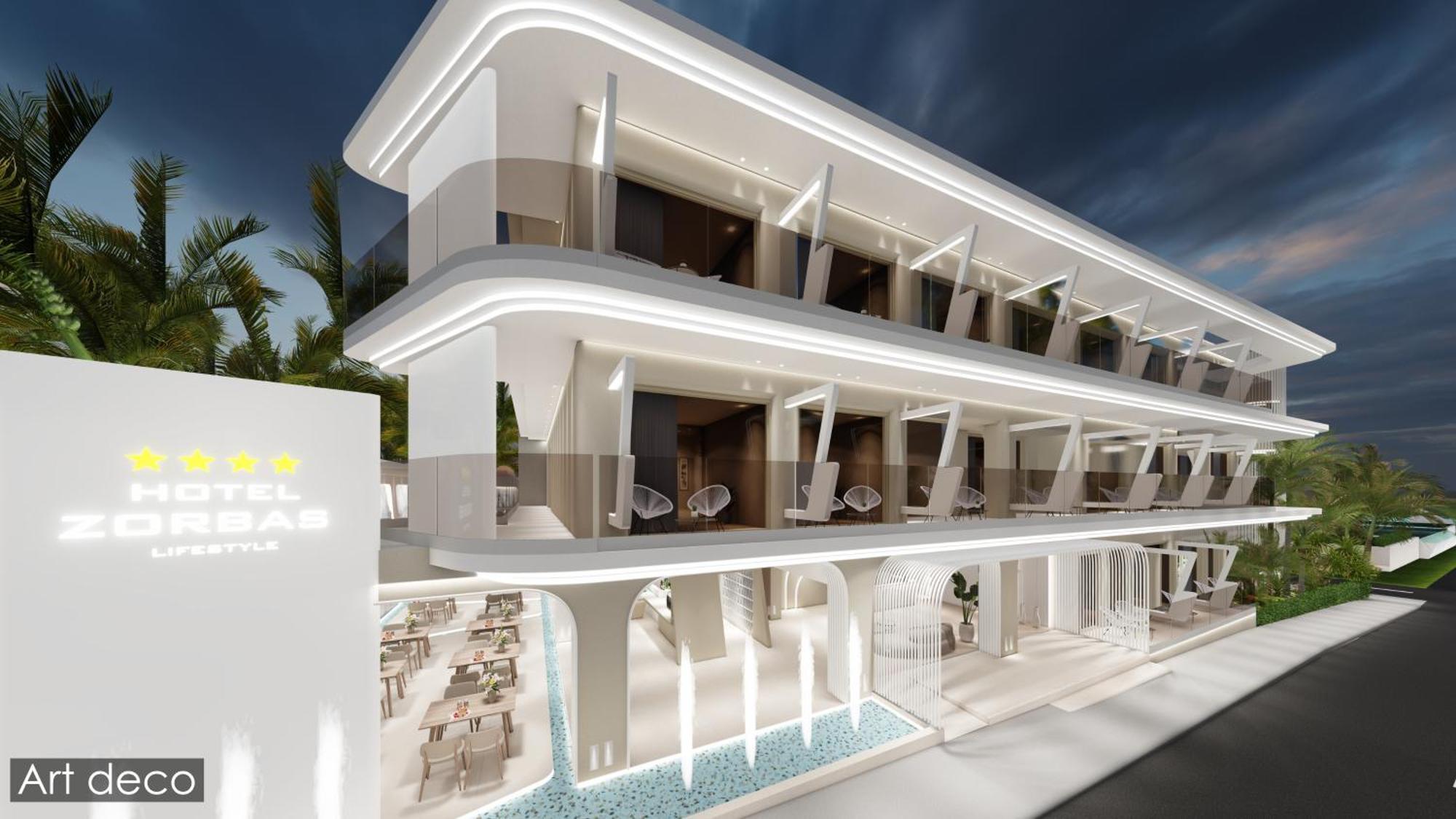 Zorbas Lifestyle Hotel Георгиуполис Экстерьер фото